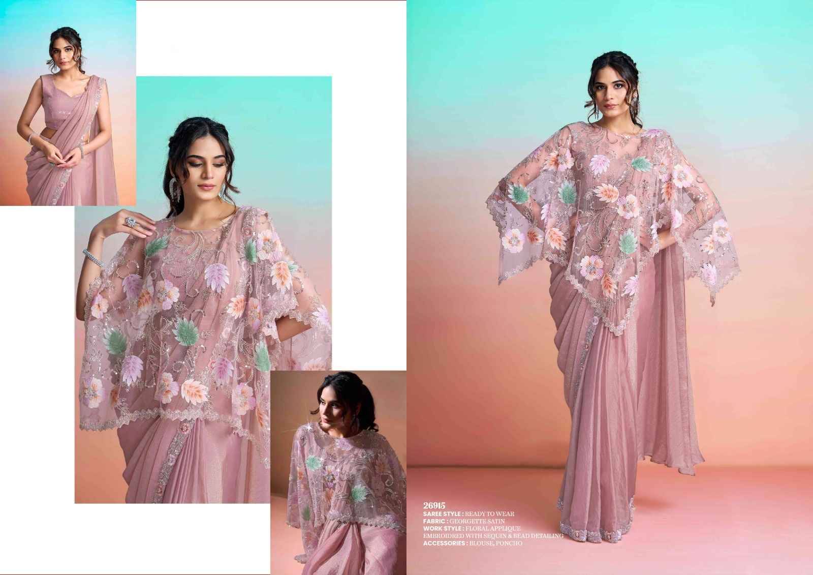 It Girl Edit By Mahotsav Creation 26906 To 26919 Series Indian Traditional Wear Collection Beautiful Stylish Fancy Colorful Party Wear & Occasional Wear Pure Silk Sarees At Wholesale Price